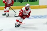 Carter Mazur of the Grand Rapids Griffins skates during a game against the Manitoba Moose.