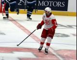 Gabriel Seger of the Grand Rapids Griffins skates during a game against the Manitoba Moose.